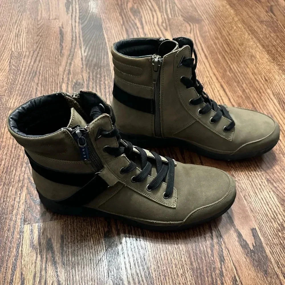LGND Footwear The CALI Boot in Olive Green Size 10 - Picture 9 of 11